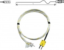 GD1250 thermocouple 'K' wire probe 4m