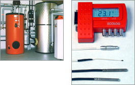 Datalogger for heating systems