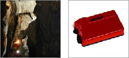 Datalogger for speleology