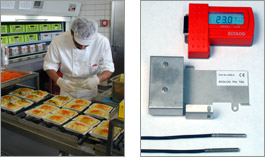 Datalogger in hospital kitchens