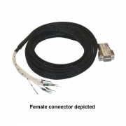 Cable Assy 50-Way D-Type M/Unterm 1m HV