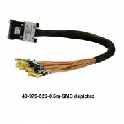 MS-M 3-Way RF Cable to SMB, 0.5m