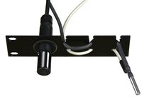 Universal probe holder for easy mounting to rack 19'