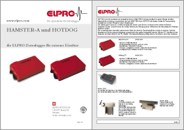 Hamster-A and HOTDOG Datalogger
