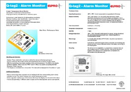 Datalogger Q-tag2 Alarm Monitor
